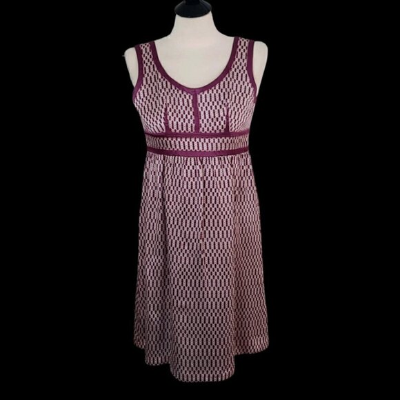 Proenza Schouler for Target Dresses & Skirts - Proenza Schouler Purple Polka Dot Silk Empire Waist Sleeveless Dress Size 1